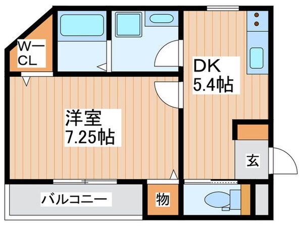 エミュール古川橋の物件間取画像